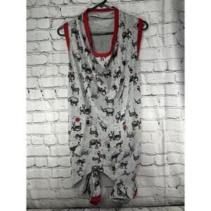 Dog Pet Christmas Holiday Safari Pajamas PJs Size XL Cute Fun